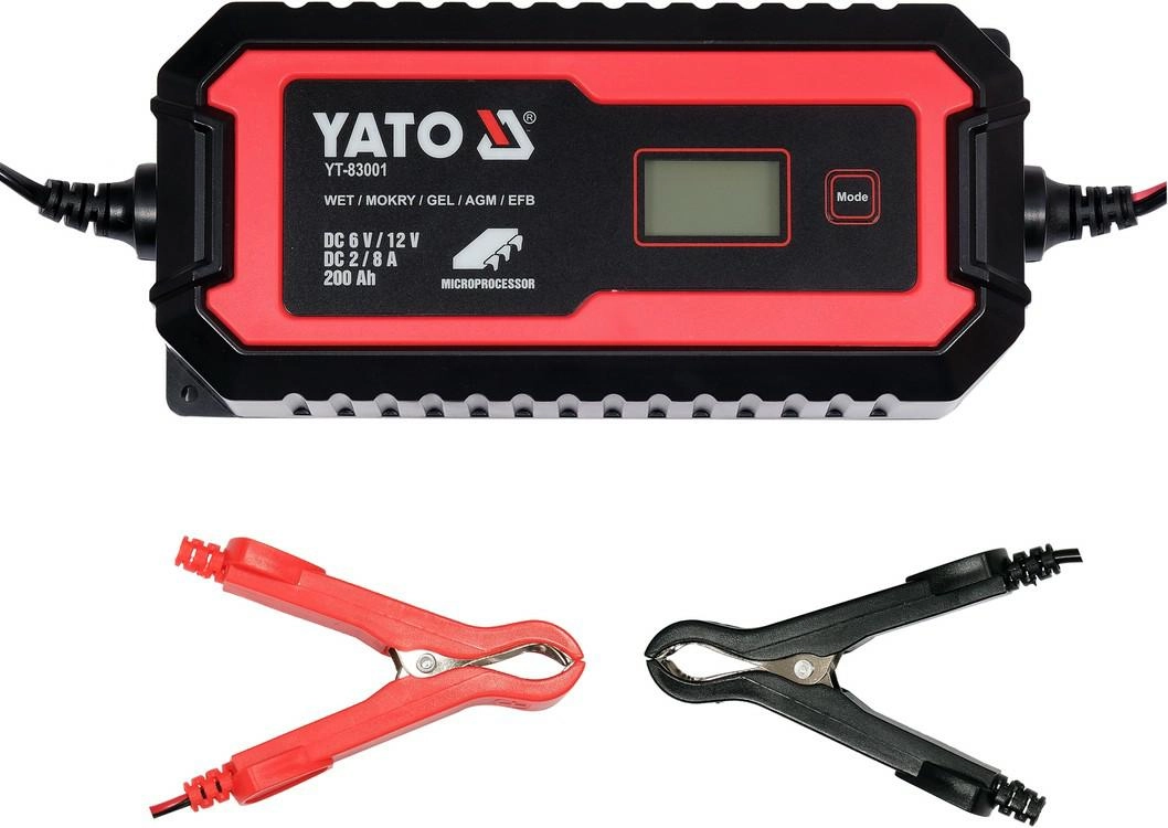 Yato YATO PROSTOWNIK ELEKTRONICZNY 6V/2A  12V/8A