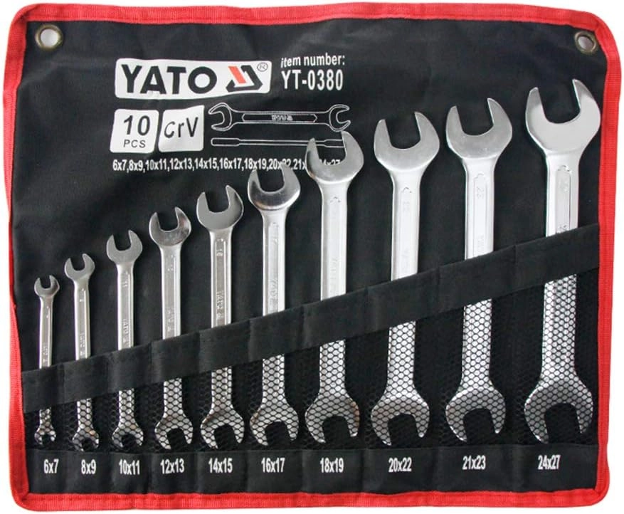Yato Set of open-end wrenches 6-27mm