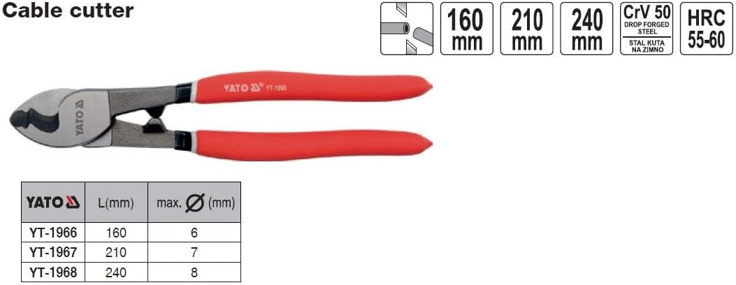 6" wire cutting pliers [YT-1966] YT-1966