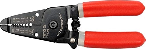YATO INSULATION STRIPPER PLIERS 165mm  0