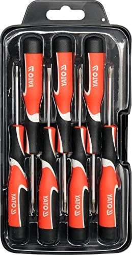 Yato Precision screwdrivers 7 pcs. flat
