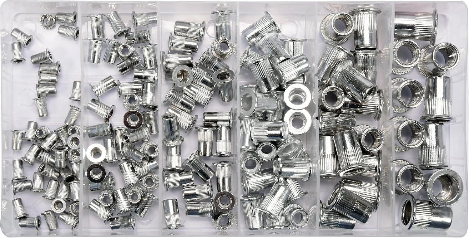 Yato Set of aluminum rivet nuts