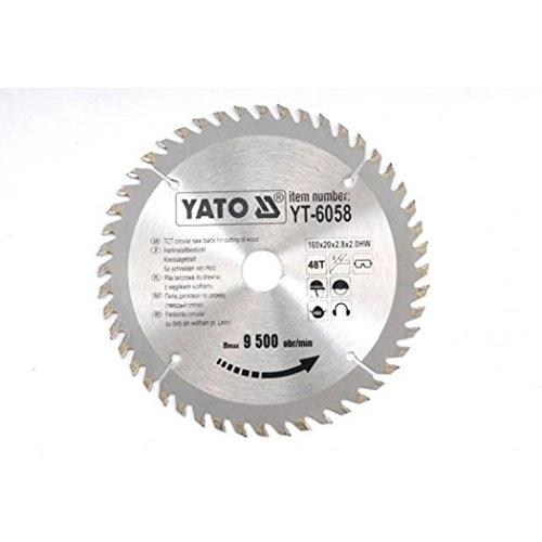 Yato Piła tarczowa do drewna 160x20mm