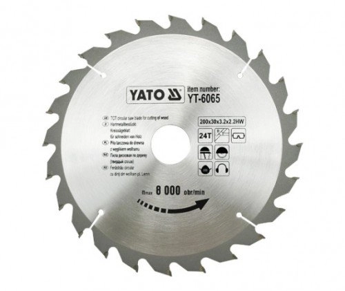 Yato Wood circular saw 200x30mm 24z
