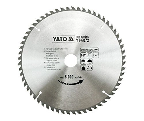 Yato Circular saw for wood 250x30mm