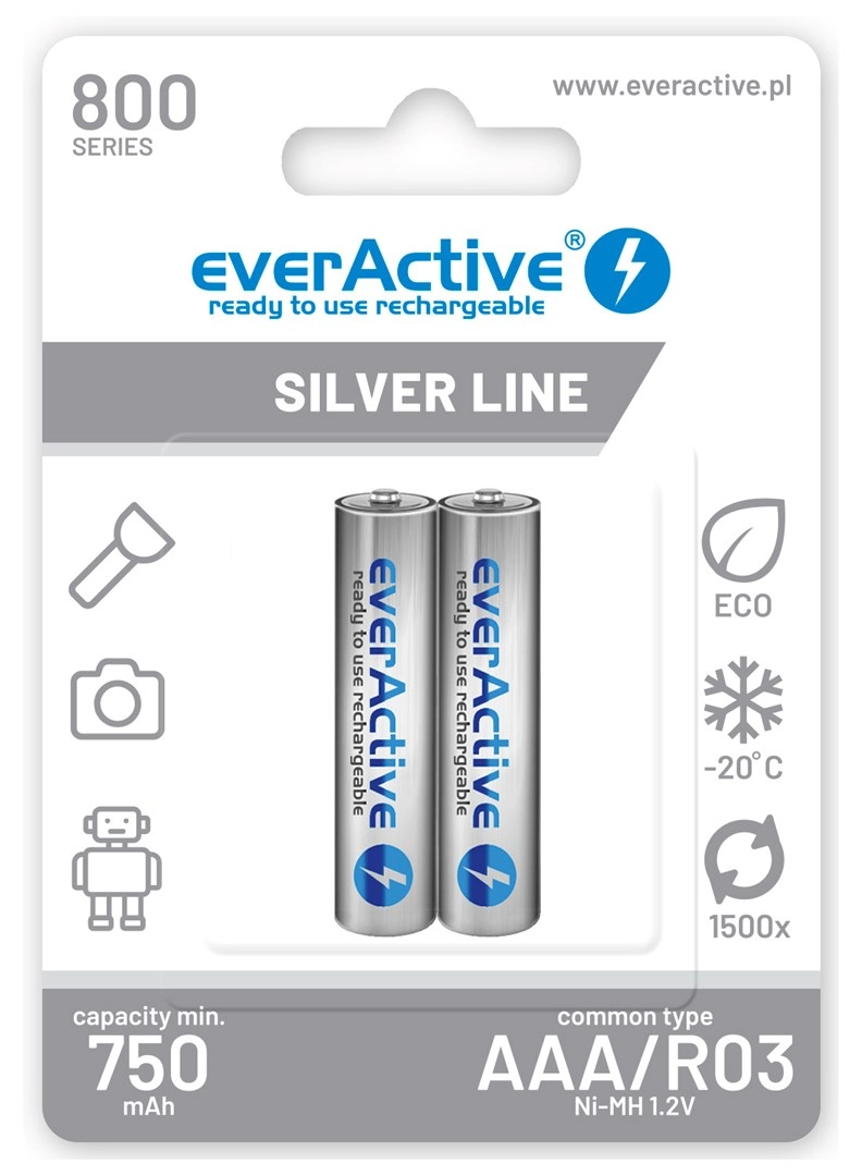 EverActive Akumulator Silver AAA / R03