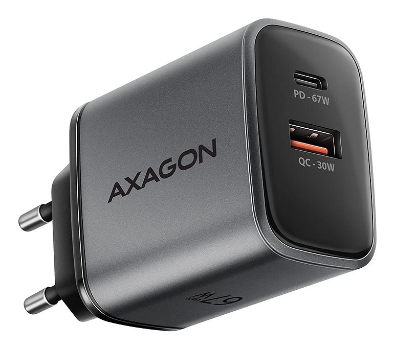 AXAGON ACU-PQ67  GaN wall charger 67W