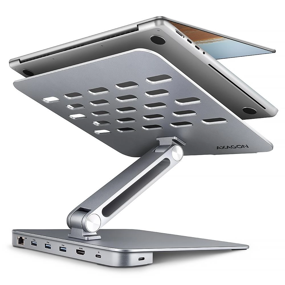 Axagon HMC-STND Multi-port USB-C 5Gbps hub