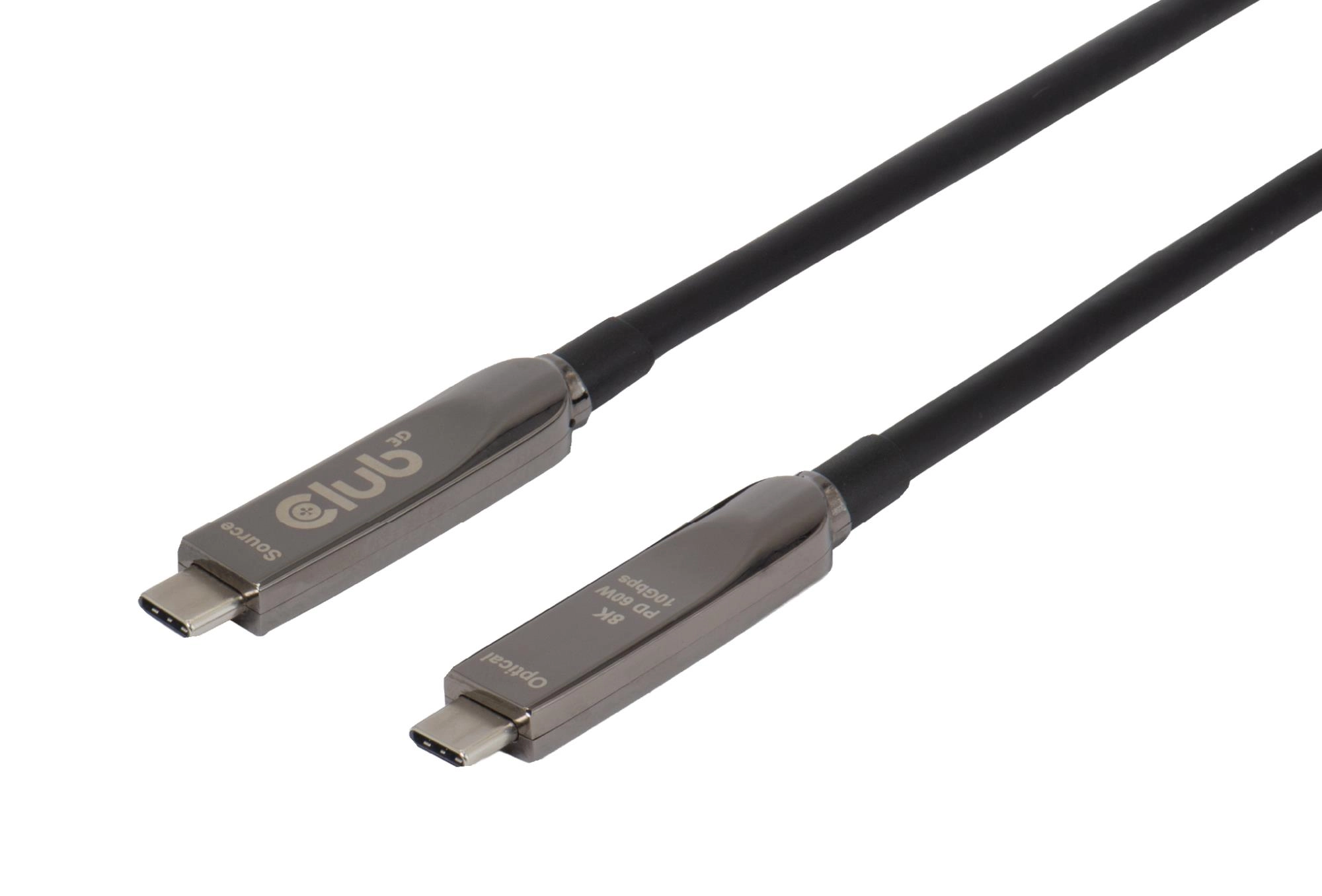 CABLE USB-C 15M/M/M CAC-2580 CLUB3D CAC-2580