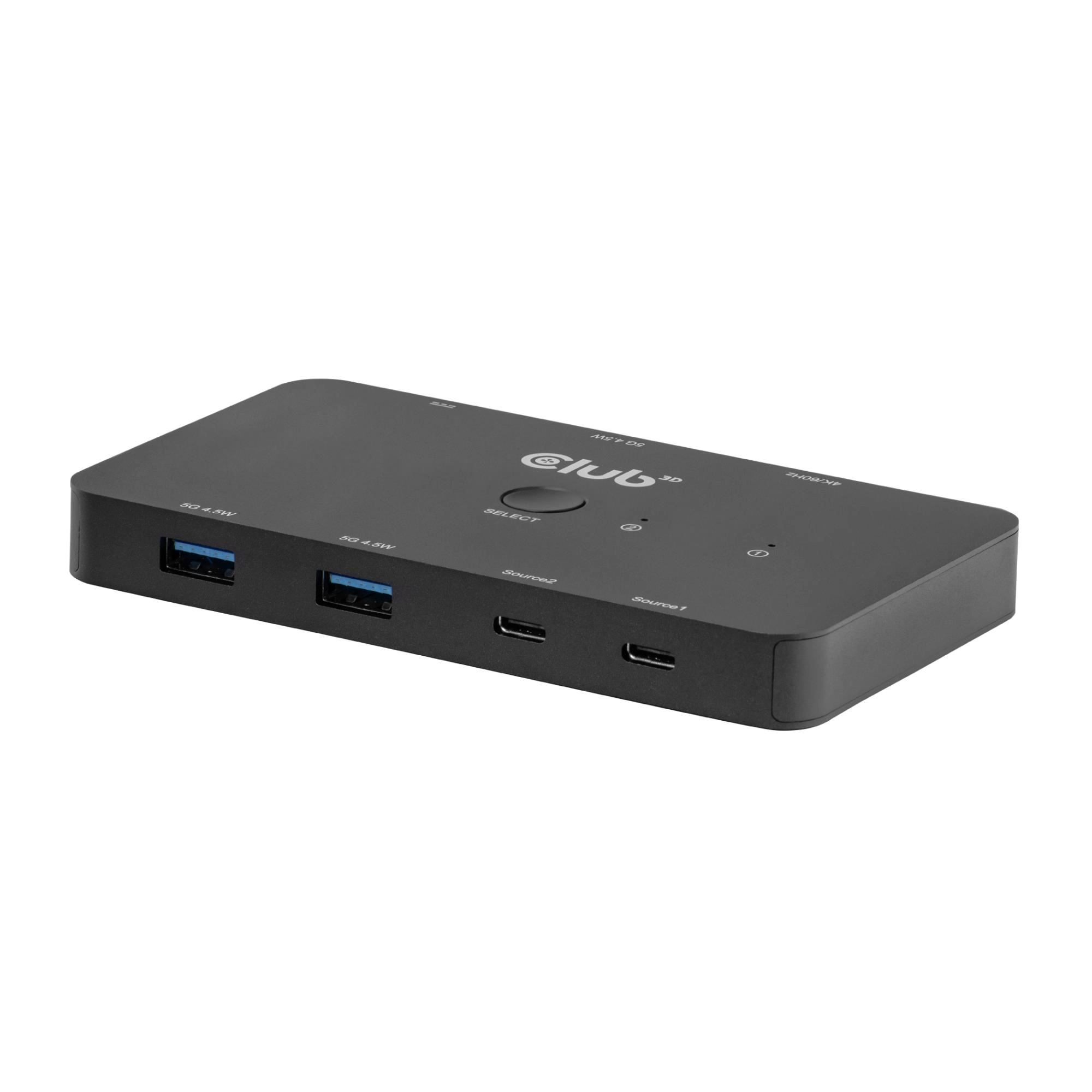 Club3D KVM Switch 4K60Hz 2x USB-C