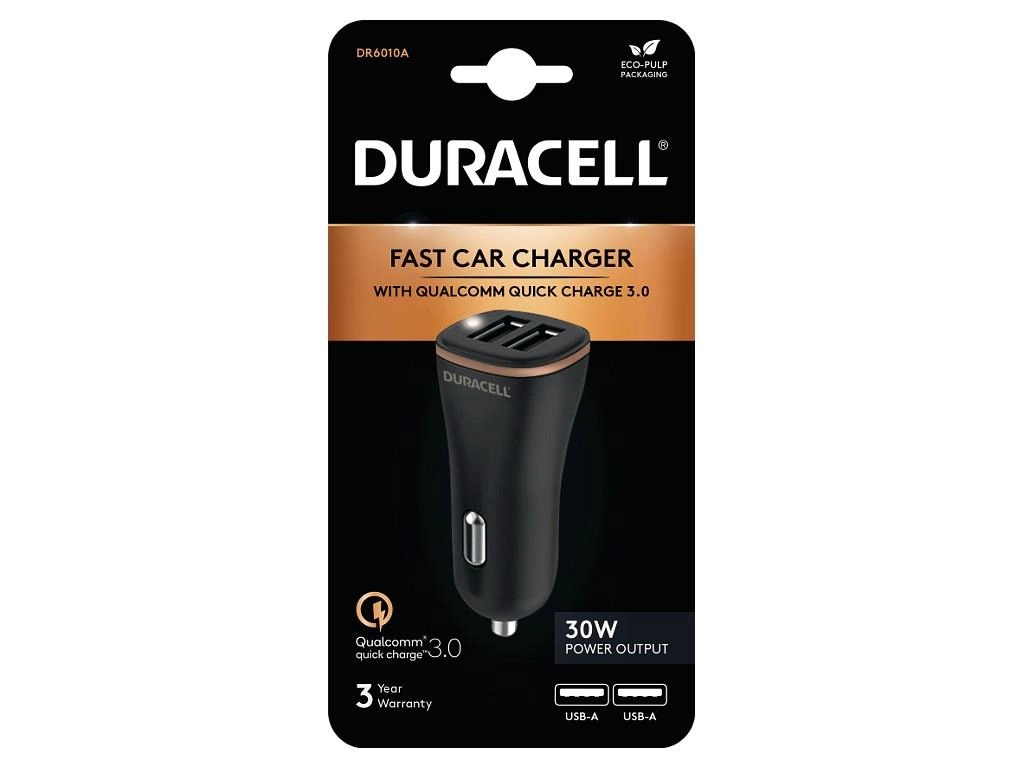 Duracell DR6010A mobile device charger Black