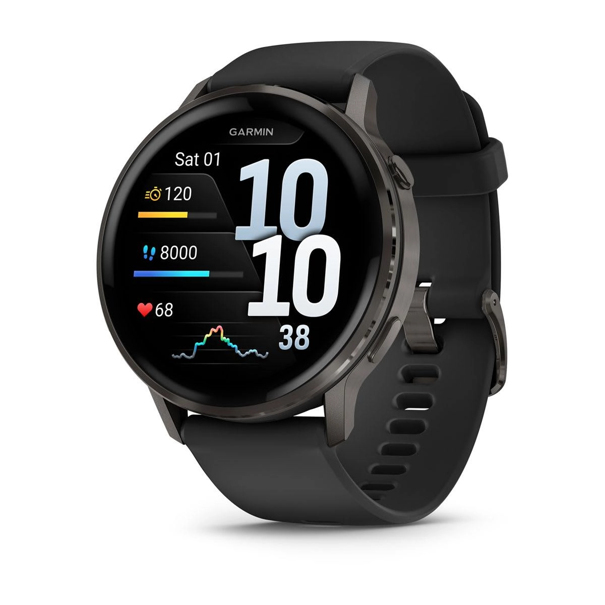 Garmin Venu 4 45 mm Sort