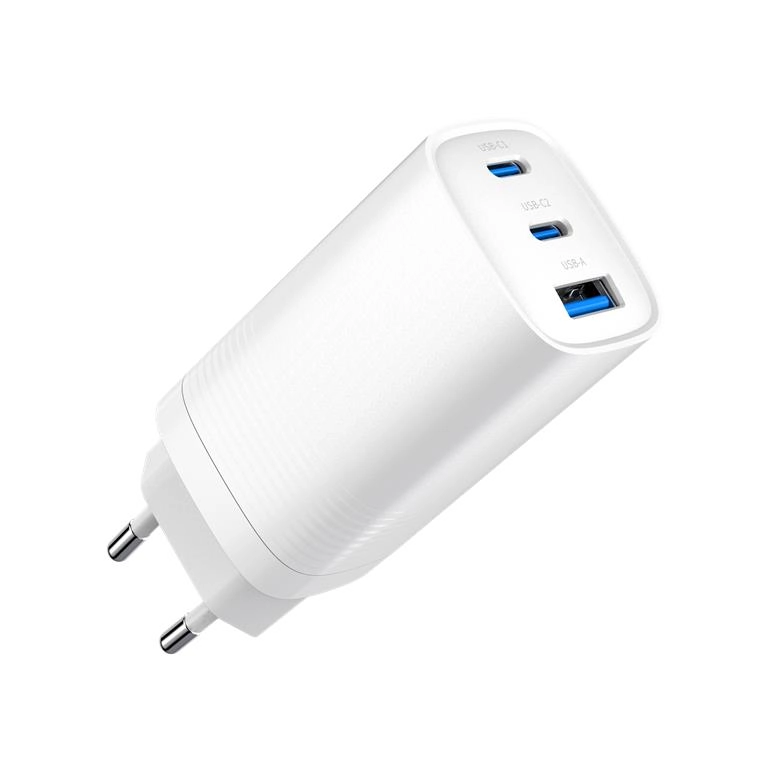 Gembird TA-UC-PDQC65-01-W mobile device charger Universal