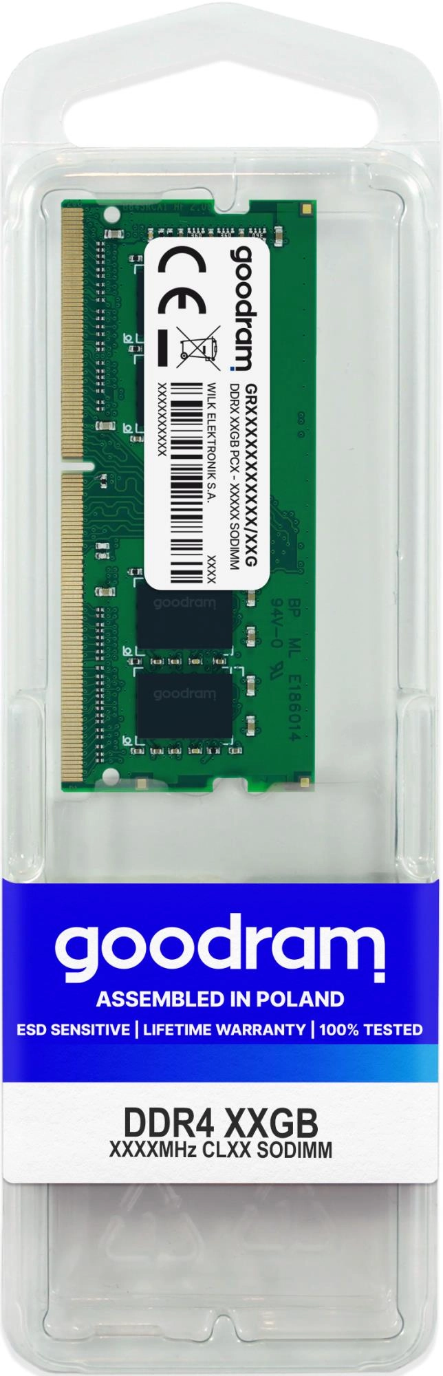 Goodram GR3200S464L22S/8G memory module 8 GB