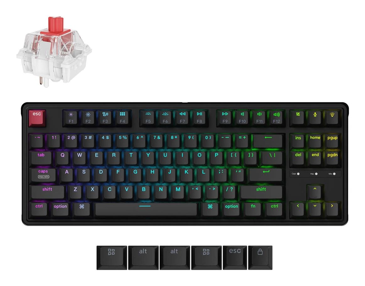 Keychron C3PX-H1 80% TKL Super Red