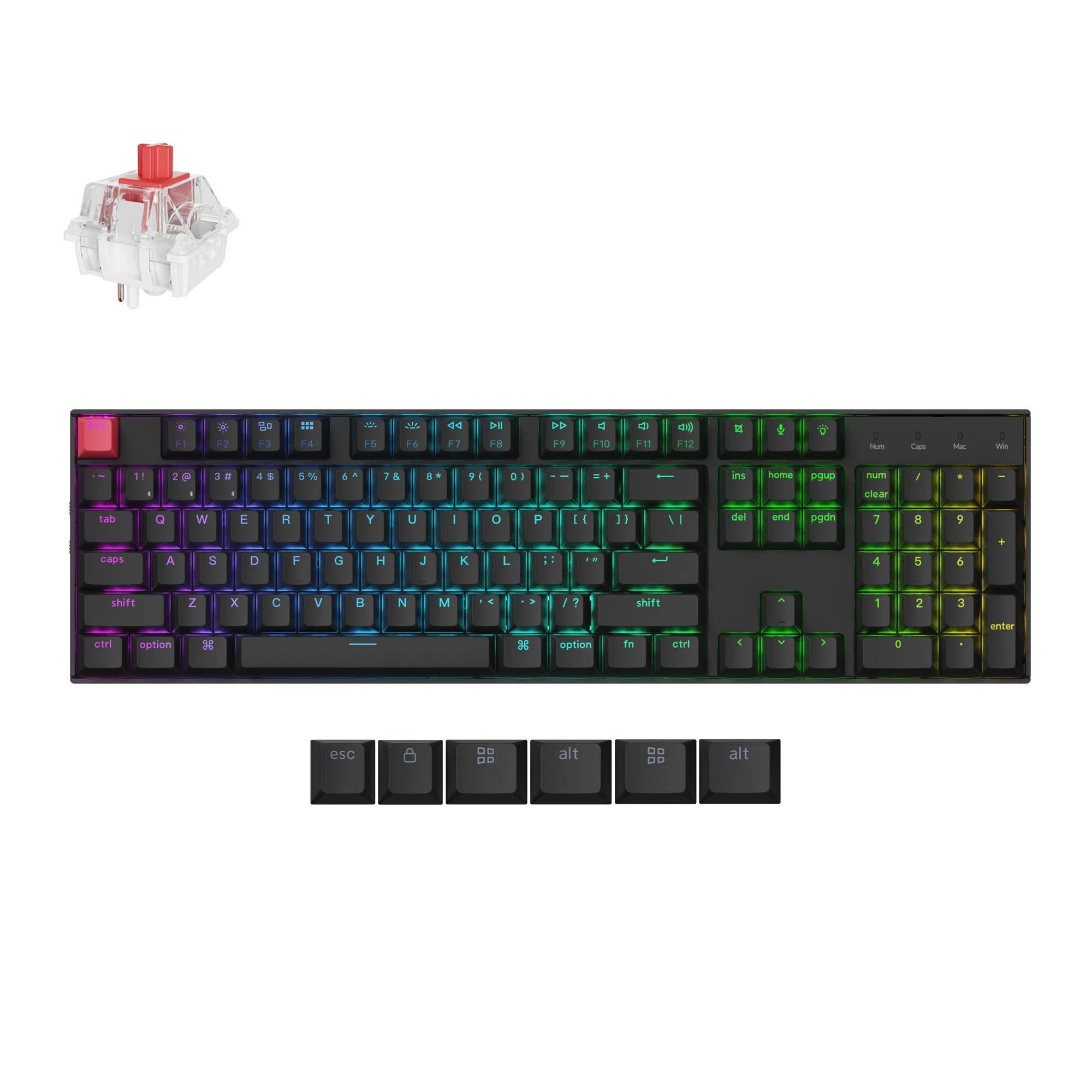 Keyboard Keychron K10 QMK V2 WRL