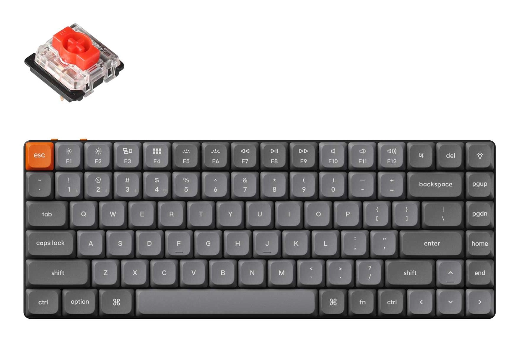 Wireless keyboard K3 MAX RGB/Black K3M-B1