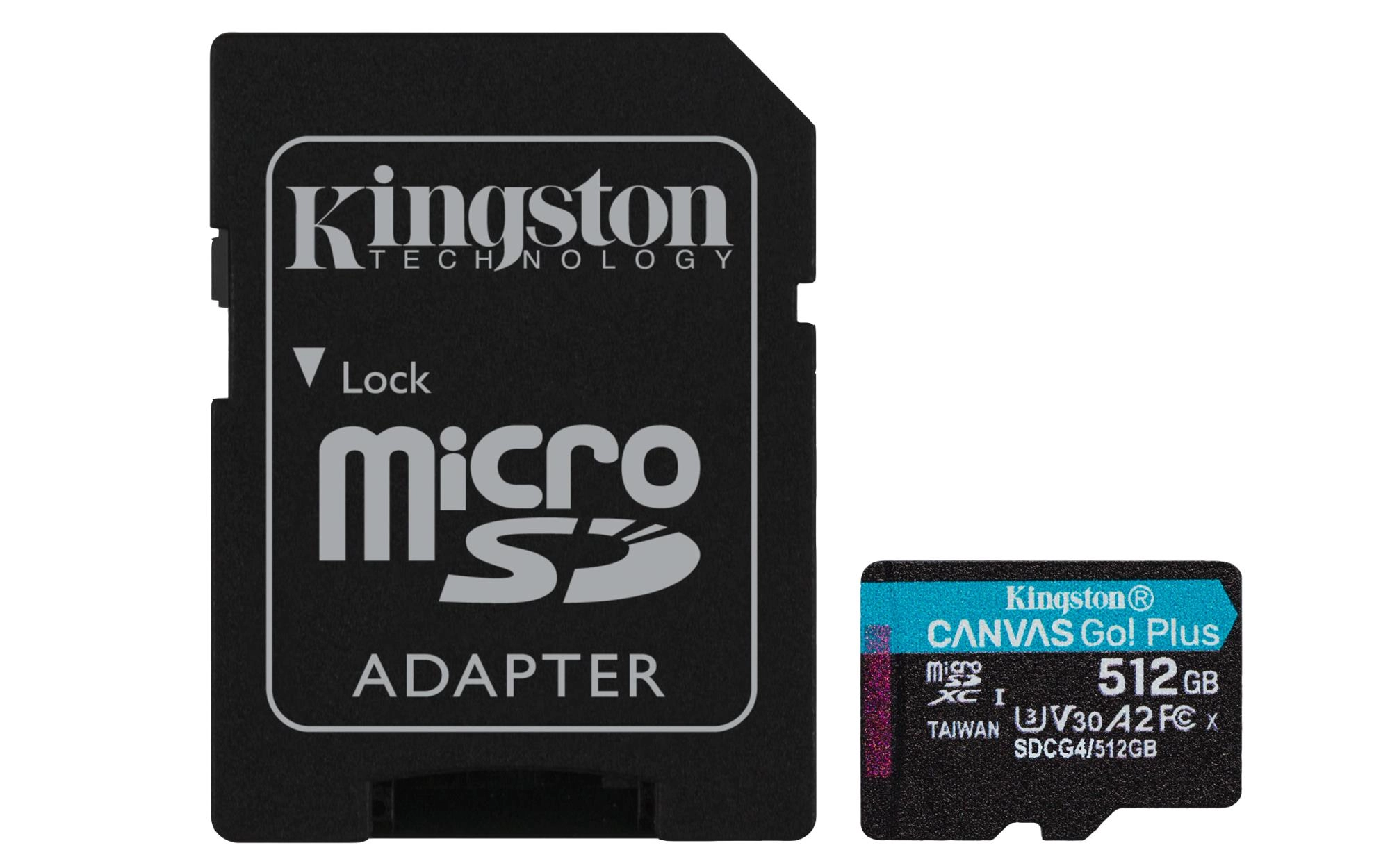 Kingston Technology 512GB microSDXC Canvas Go