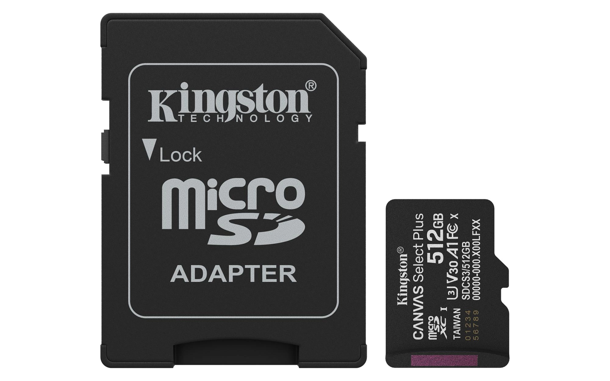 Kingston Canvas Select Plus 512 GB