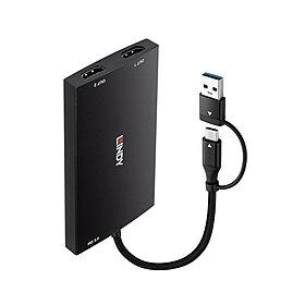 I/O CONVERTER USB-C/A TO HDMI/43430 LINDY