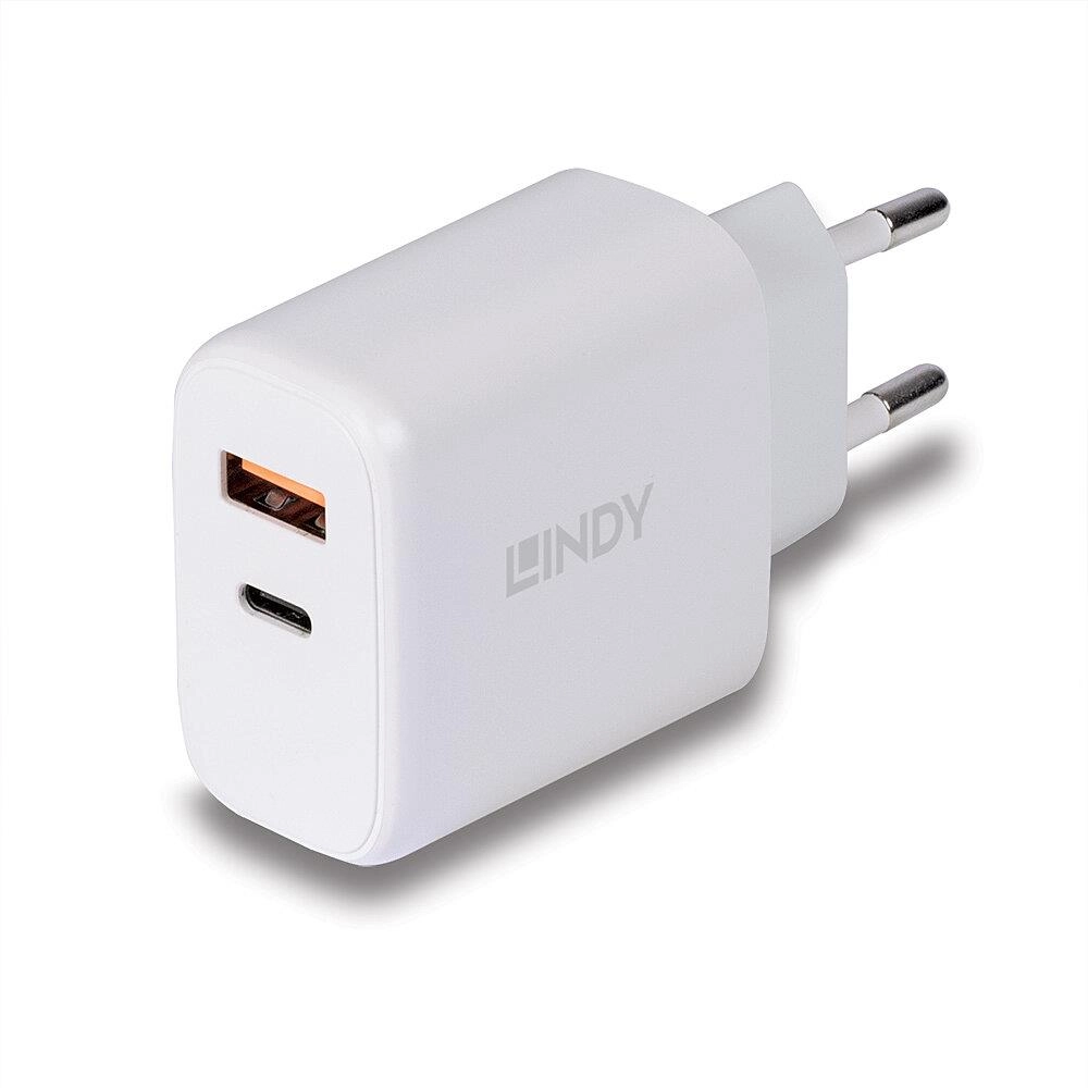LINDY USB charger type A C
