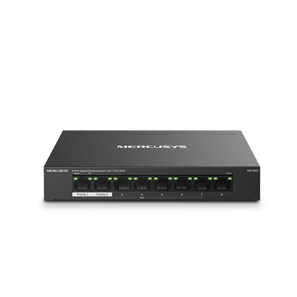 Mercusys MS108GP 8-Port Gigabit Desktop Switch