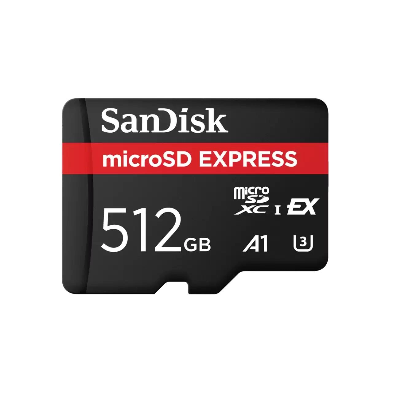 SanDisk microSD Express 512 GB black