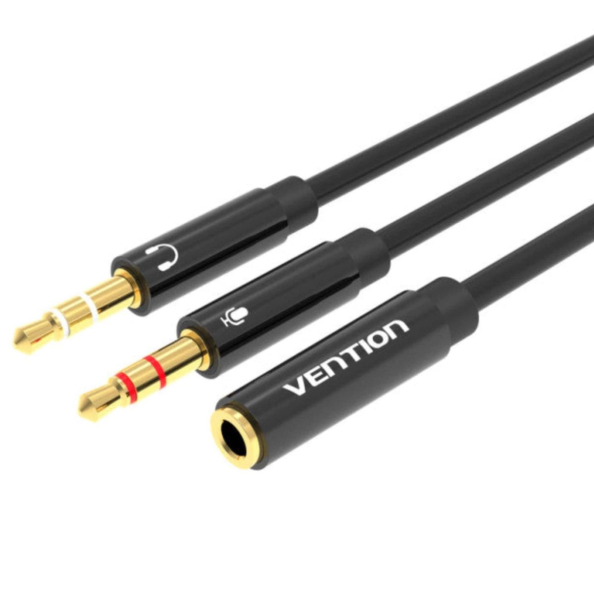 Vention 2*3.5mm Male to 4