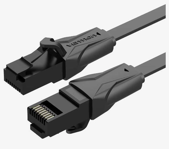PATCH CABLE CAT.6 UTP/1M BLACK