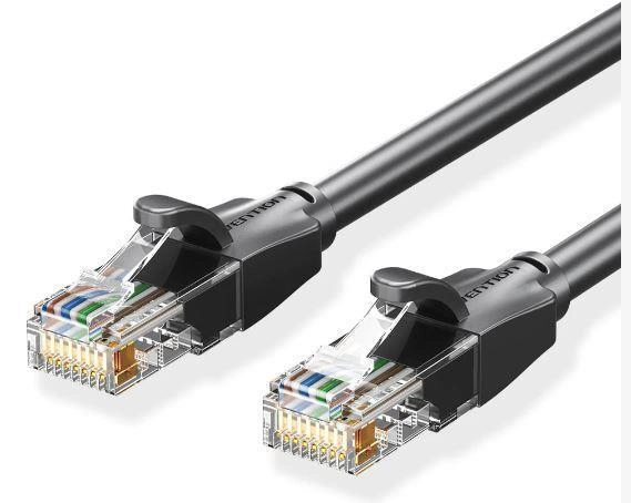 PATCH CABLE CAT.6 UTP/20M BLACK