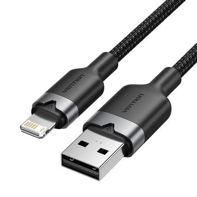 CABLE USB2.0 TO LIGHTNING/1M BLACK