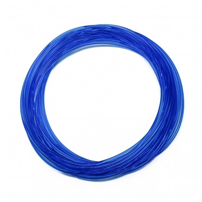 3DSimo Filament PLA Transparent BLUE 5m