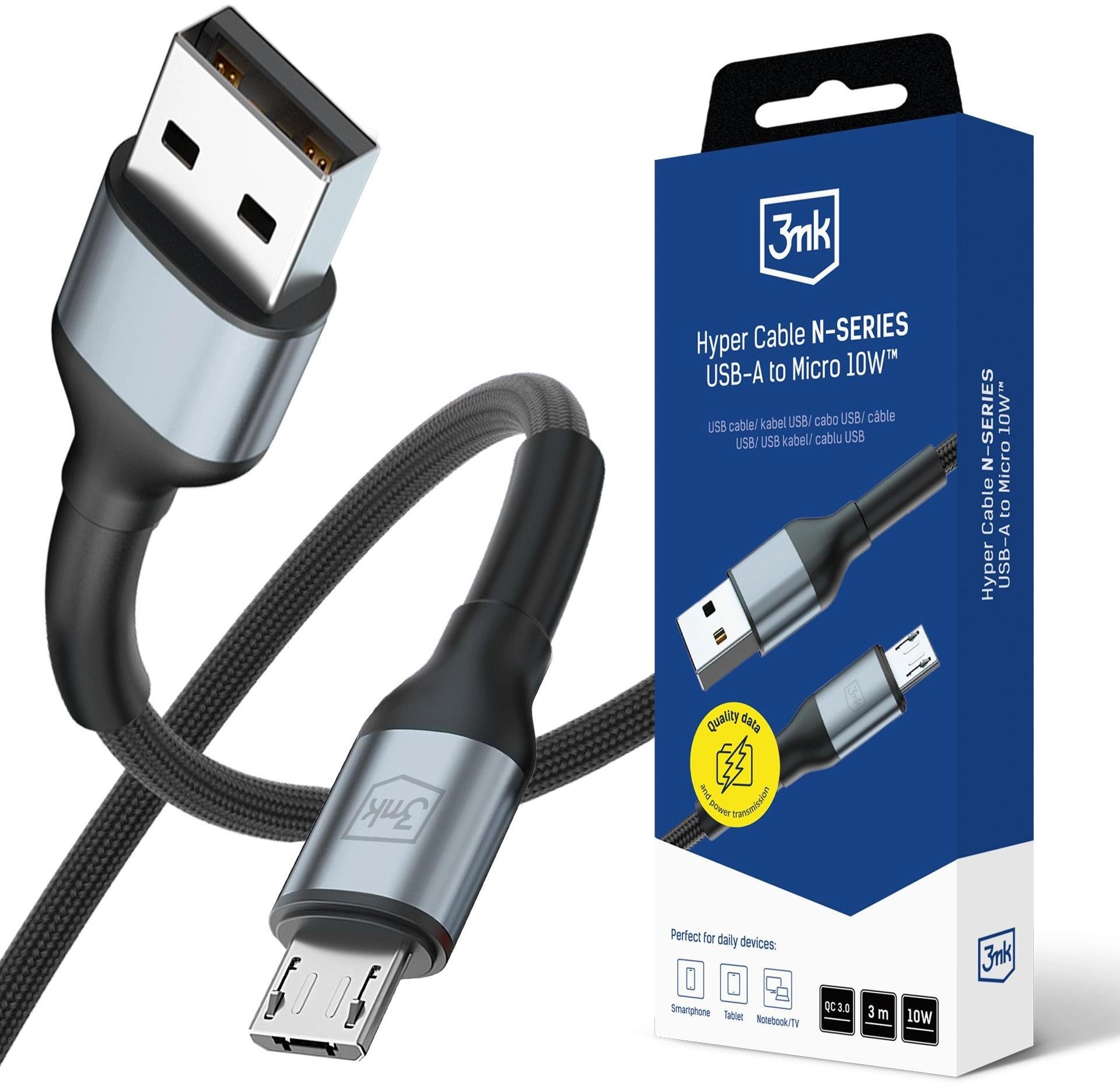 Kabel 3MK Hyper Cable N-SERIES USB-A