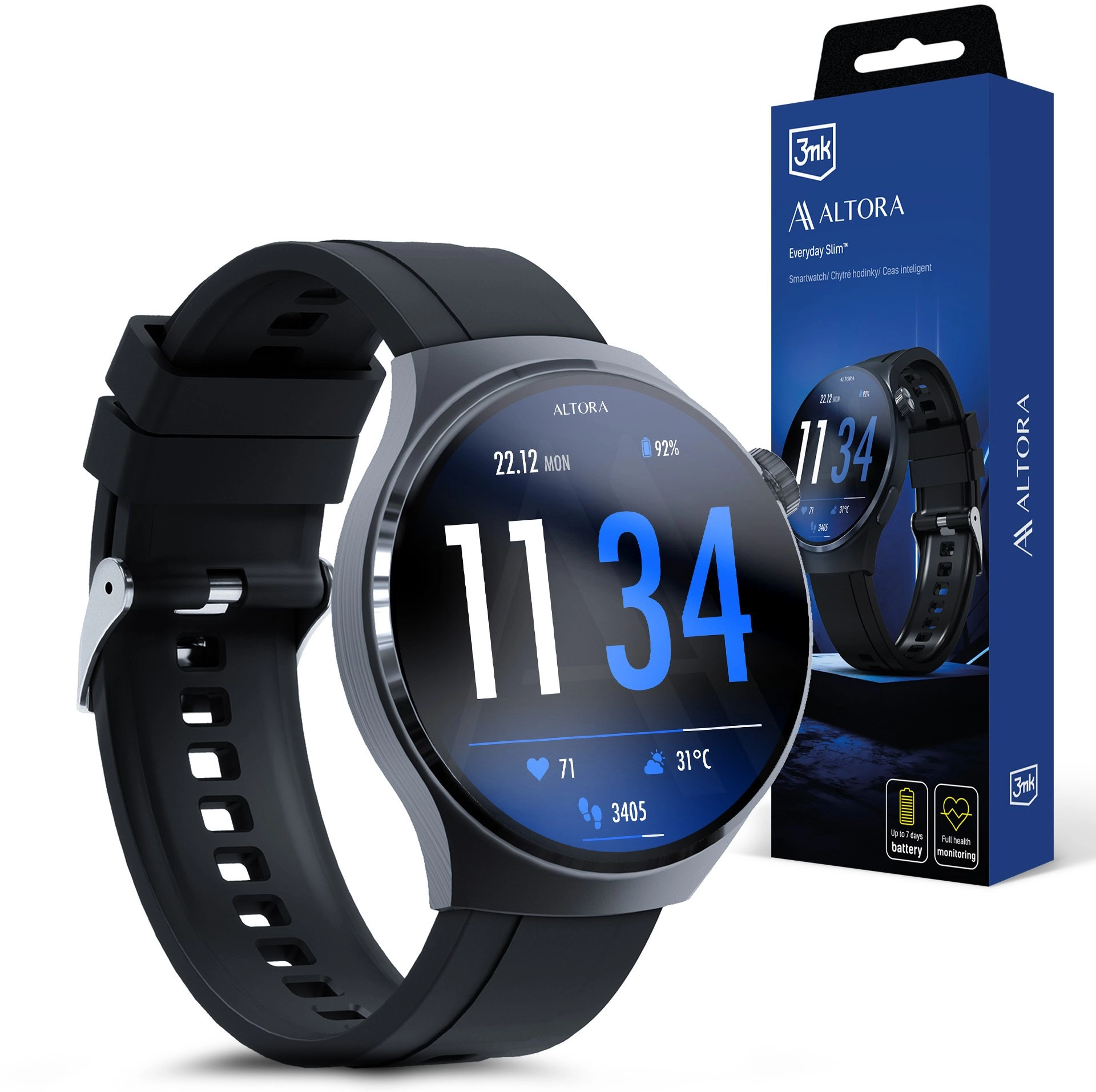 Smartwatch 3mk Altora Everyday Slim (