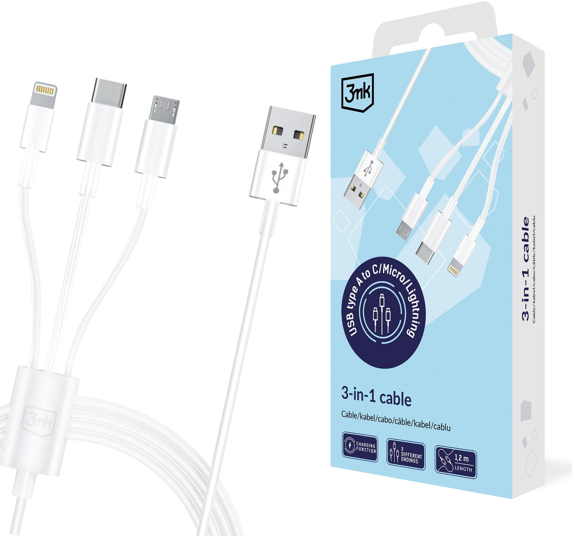 3MK Accessories - Cable USB type