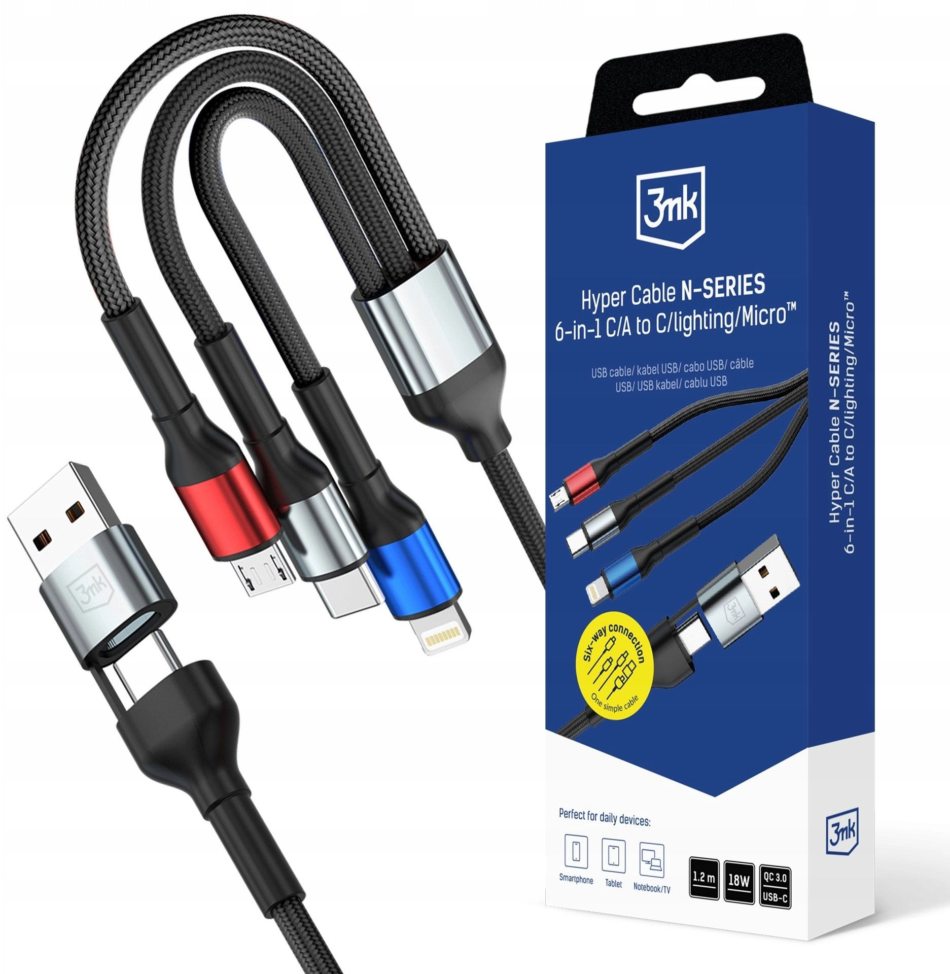 Accessories - 3mk Hyper Cable N-SERIES