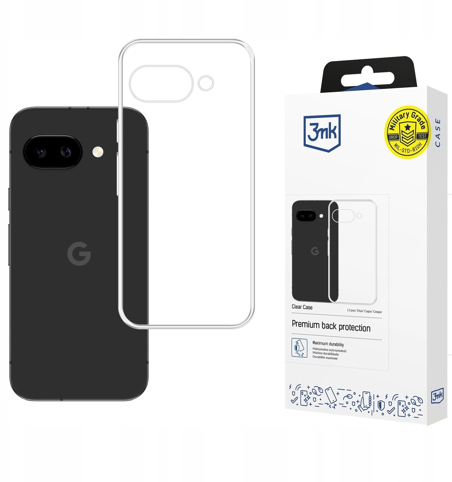 Google Pixel 10A - 3mk Clear