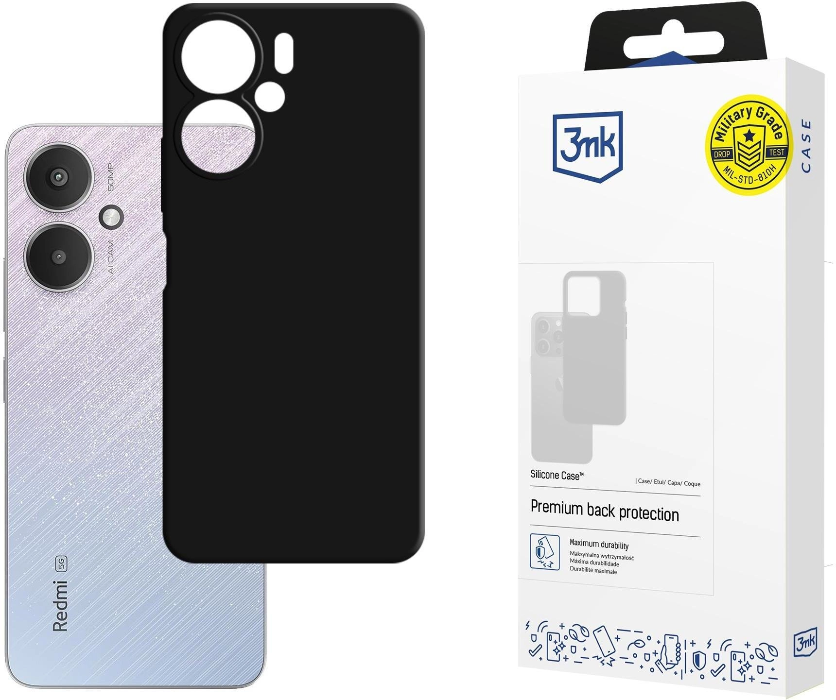 Redmi 13C 5G - 3mk Silicone