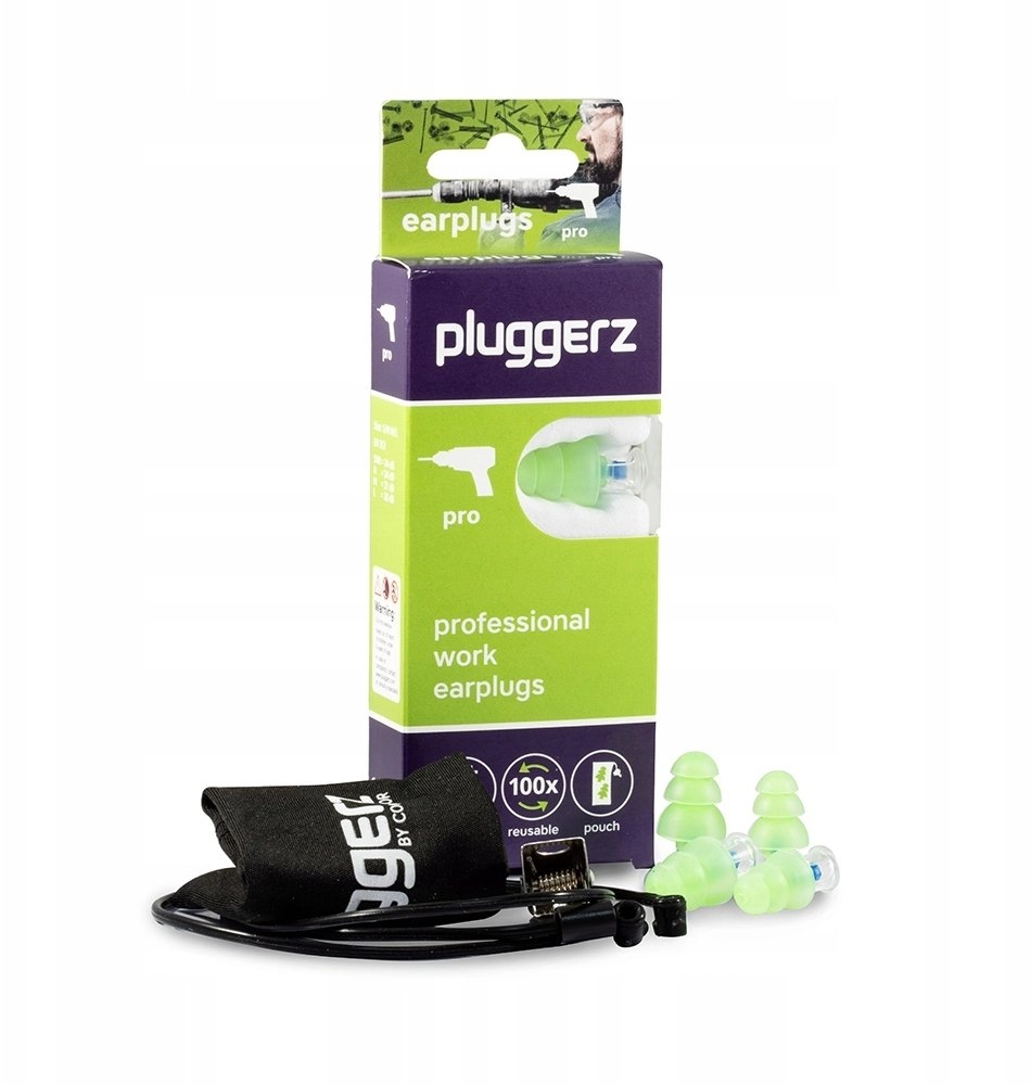 3mtm Pluggerz  Pro  Earplugs  Green  4