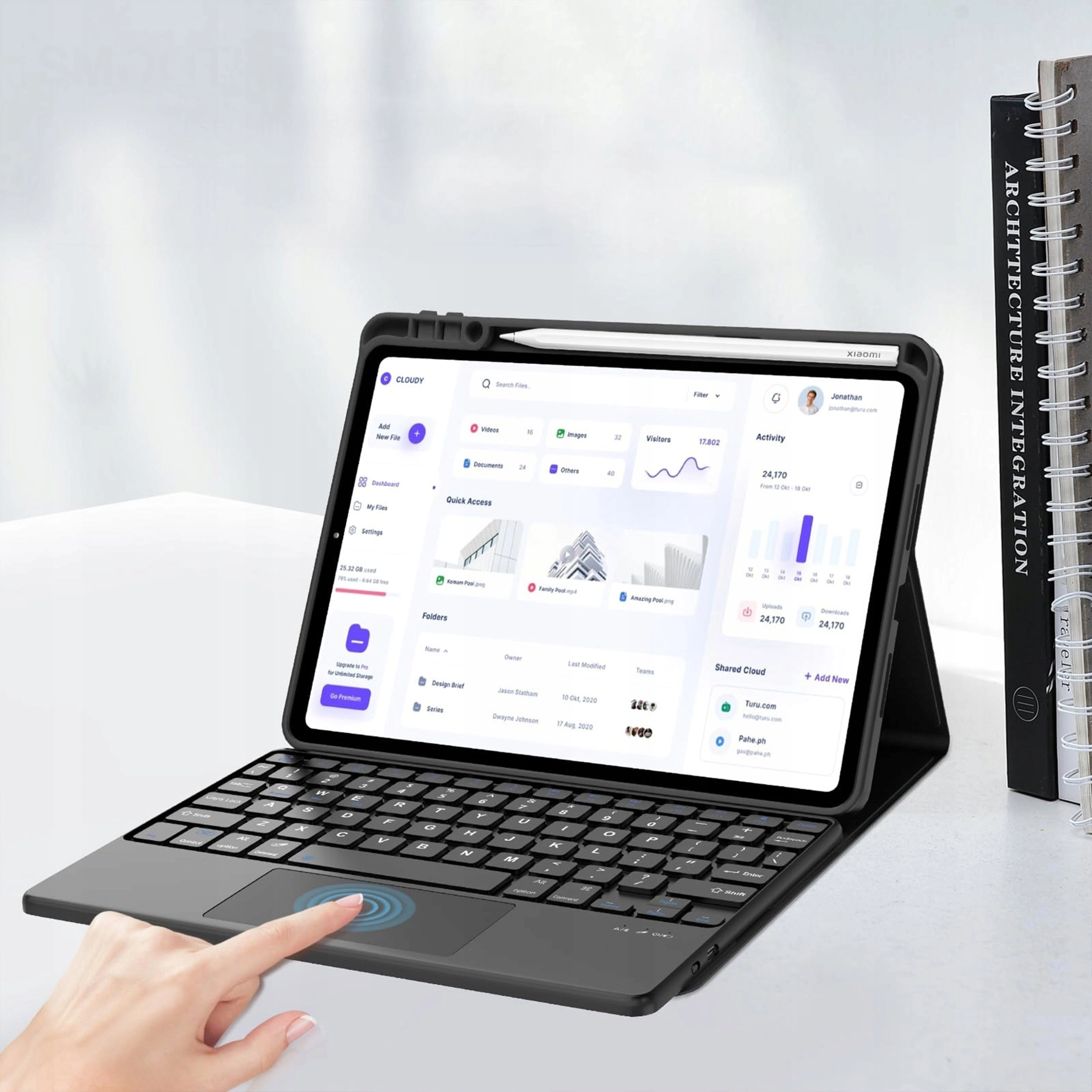 4kom.pl Case and KEYBOARD touchpad