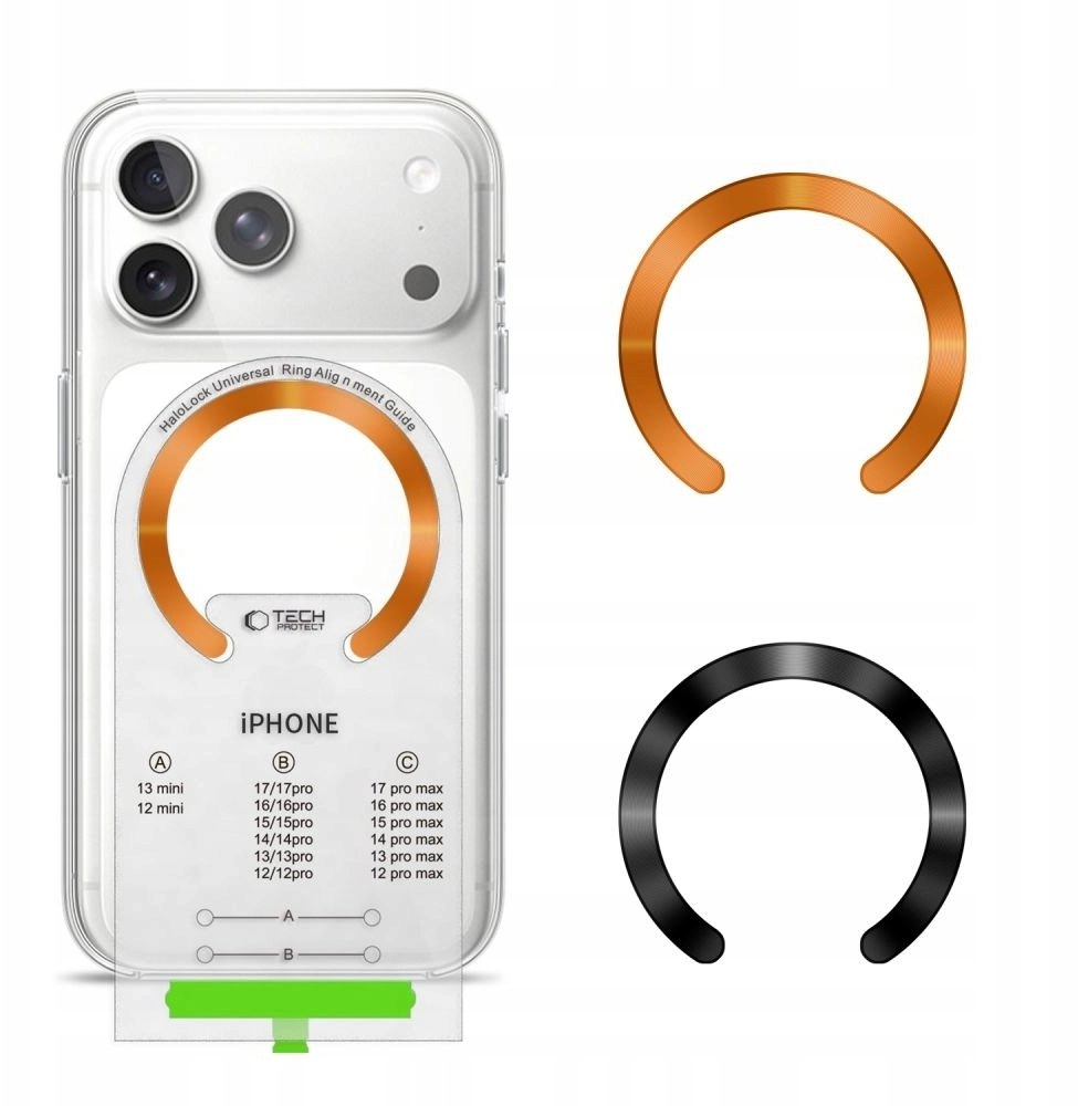 TECH-PROTECT MMP-210 MAGNETIC MAGSAFE RING 2-PACK
