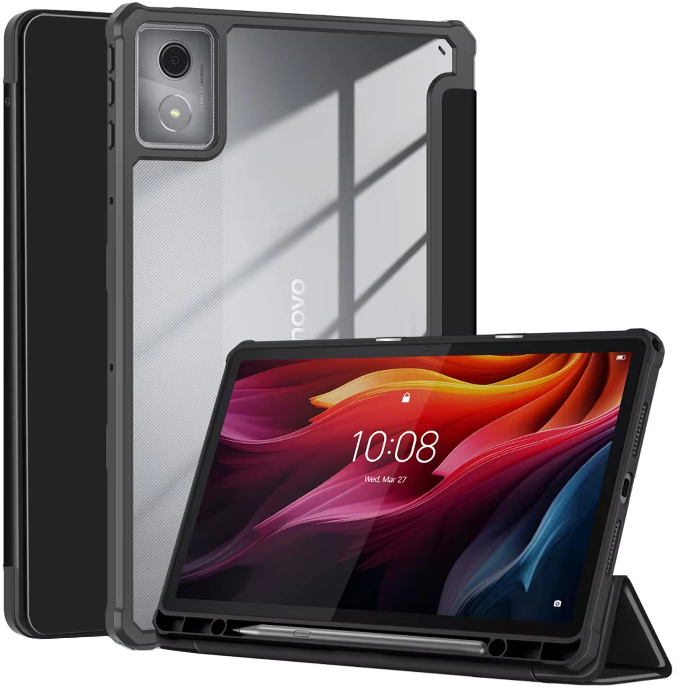 Tablet case 4kom.pl Clear Pencil