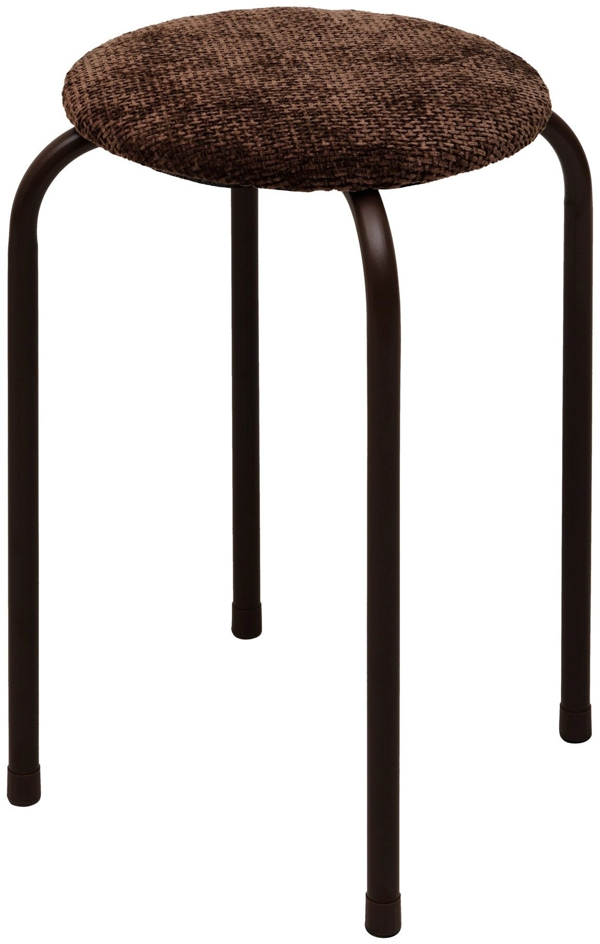 5five VELVY stacking stool  upholstered  38