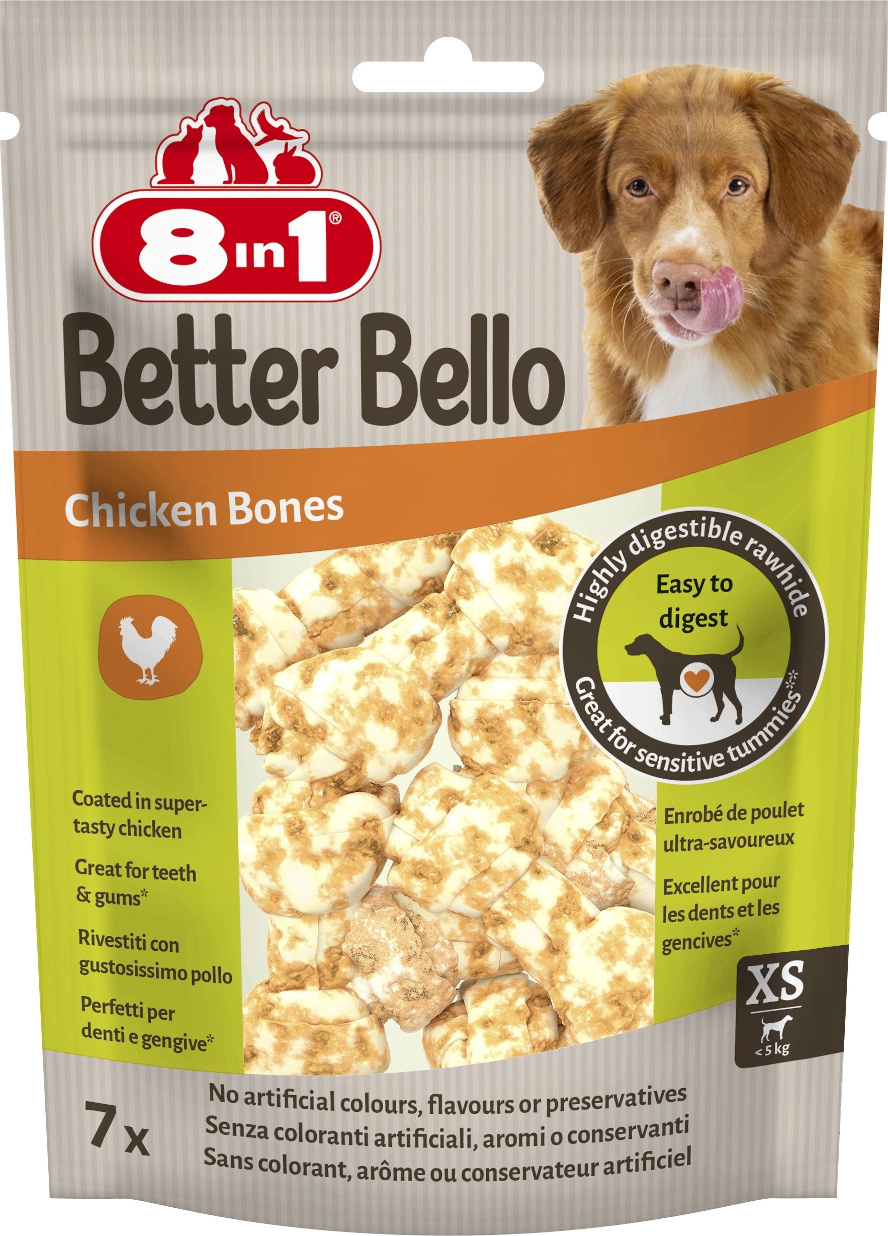 8in1 8IN1 BetterBello dog treat bone