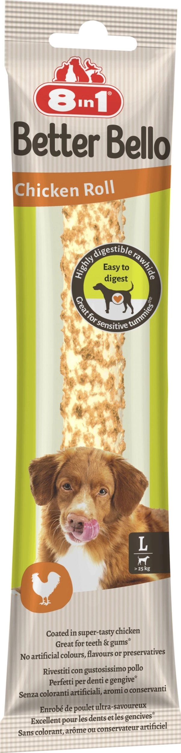 8in1 8IN1 BetterBello Roll L dog