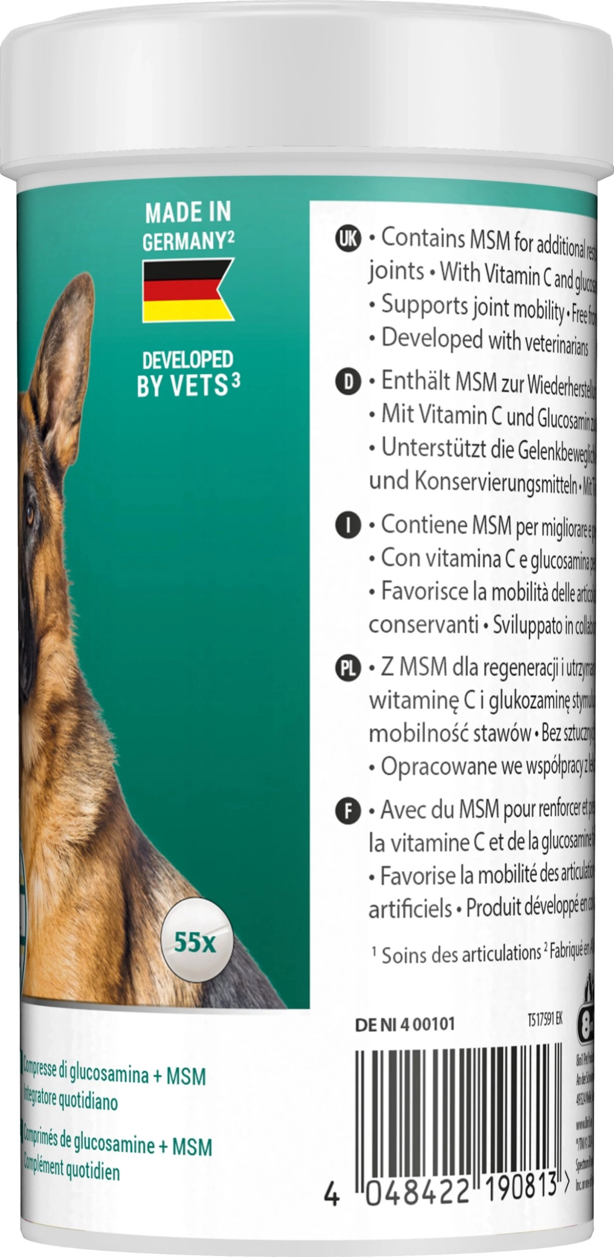 8in1 8IN1 Vitality Glucosamine with MSM