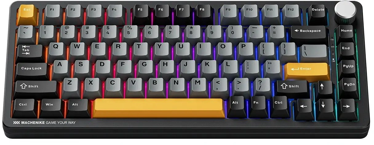 Machenike K600-B82W wireless mechanical backlit GR