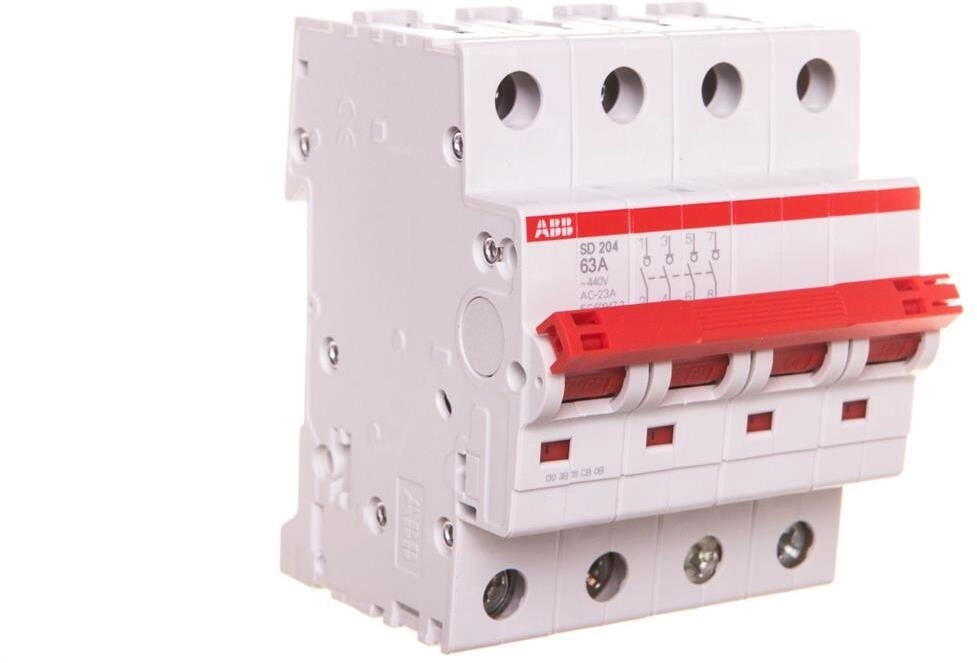 ABB Rozłącznik modułowy 63A 4P SD204/63