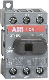 ABB 3P 16A direct drive switch