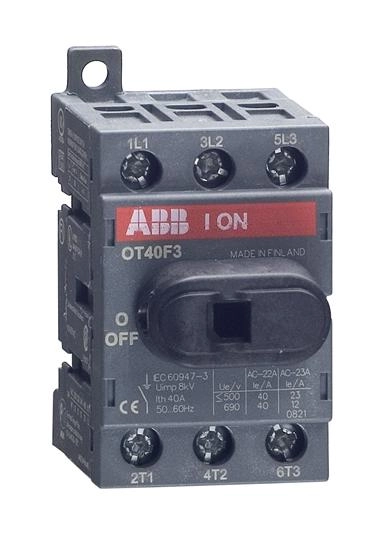 ABB Switch disconnector OT40F3 40A 3P